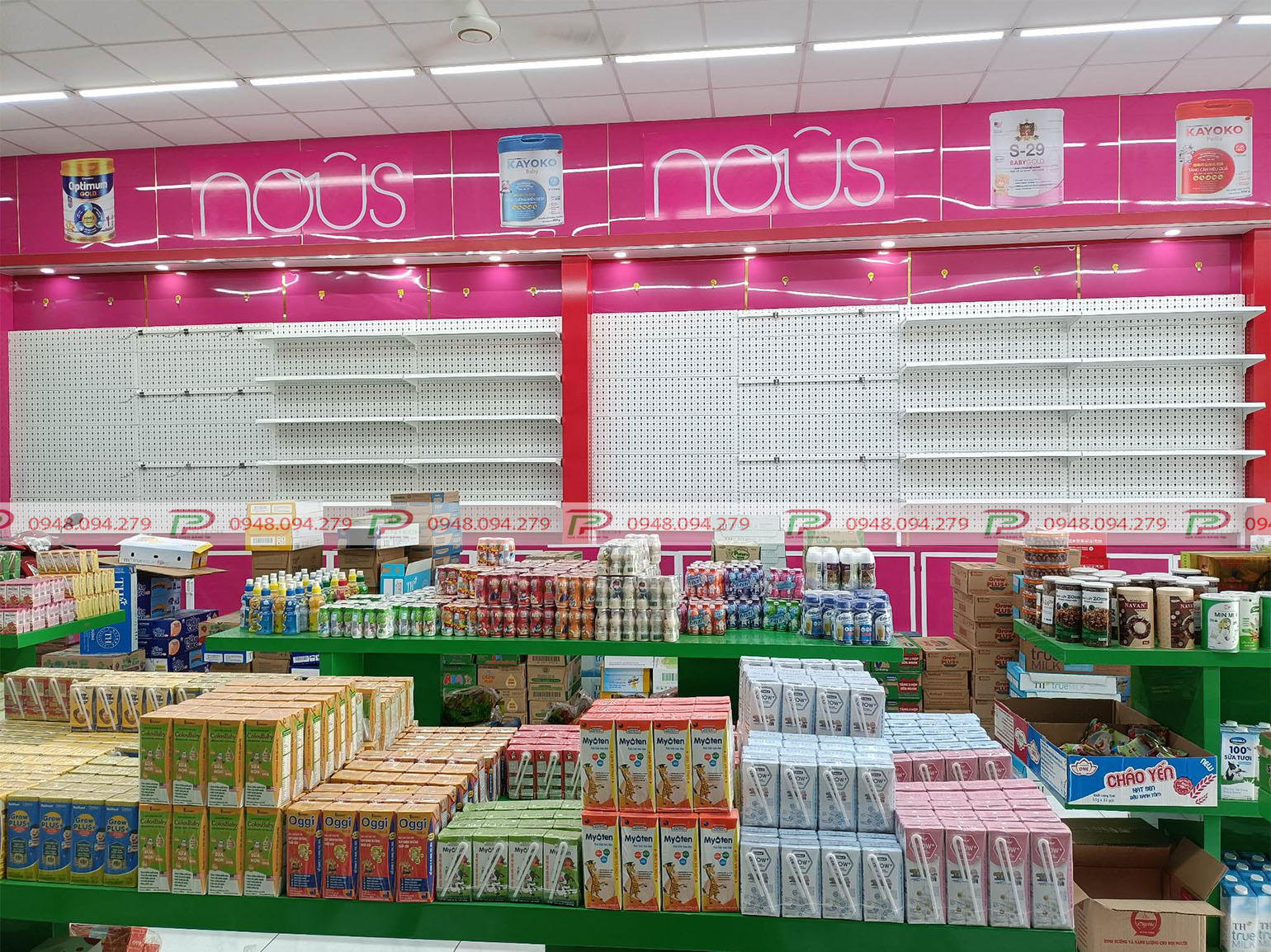 Lắp đặt kệ siêu thị tại Đồng Nai chính hãng 100%